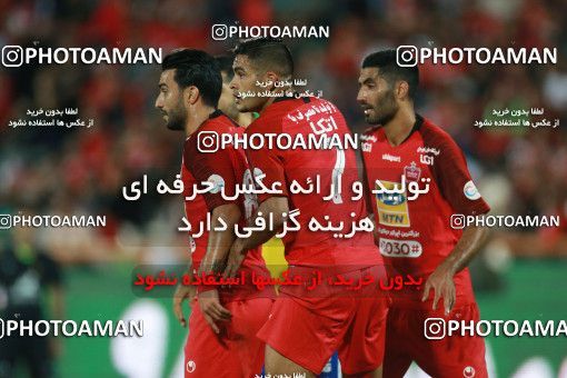 1448294, Tehran, Iran, Iran Football Pro League، Persian Gulf Cup، 2018-19 Season، First Leg، Week 3، Persepolis ۱ v ۰ Sanat Naft Abadan on 2019/09/16 at Azadi Stadium