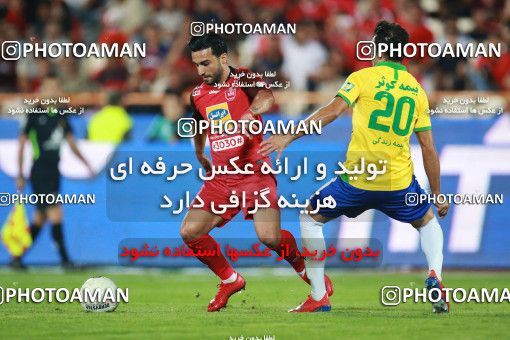 1448476, Tehran, Iran, Iran Football Pro League، Persian Gulf Cup، 2018-19 Season، First Leg، Week 3، Persepolis ۱ v ۰ Sanat Naft Abadan on 2019/09/16 at Azadi Stadium