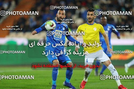 1445797, Tehran, , Iran Pro League، Persian Gulf Cup، 2018-19 season، Second Leg، Week 21، Esteghlal ۱ v ۰ Naft M Soleyman on 2019/03/08 at Azadi Stadium