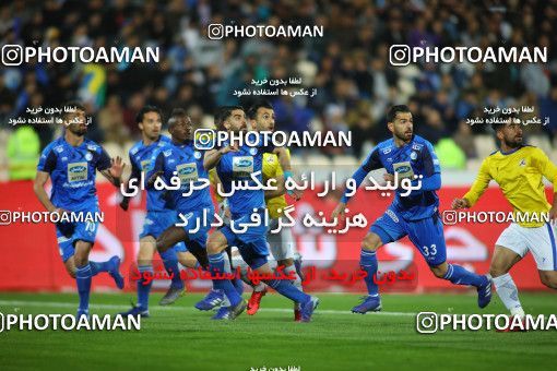 1445741, Tehran, , Iran Pro League، Persian Gulf Cup، 2018-19 season، Second Leg، Week 21، Esteghlal ۱ v ۰ Naft M Soleyman on 2019/03/08 at Azadi Stadium