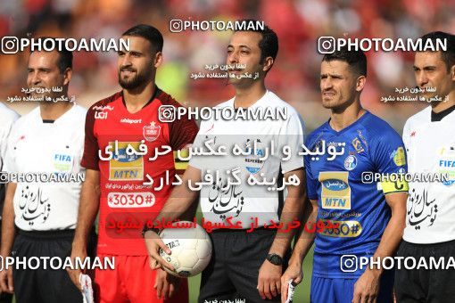 1454361, Tehran, Iran, Iran Football Pro League، Persian Gulf Cup، 2018-19 Season، First Leg، Week 4، Esteghlal ۰ v ۱ Persepolis on 2019/09/22 at Azadi Stadium