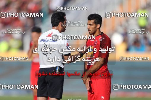 1454553, Tehran, Iran, Iran Football Pro League، Persian Gulf Cup، 2018-19 Season، First Leg، Week 4، Esteghlal ۰ v ۱ Persepolis on 2019/09/22 at Azadi Stadium