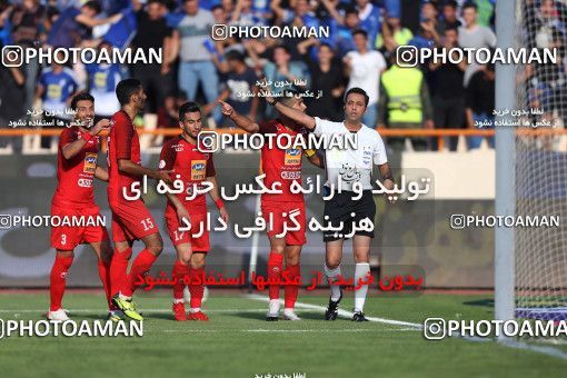 1454636, Tehran, Iran, Iran Football Pro League، Persian Gulf Cup، Week 4، First Leg، Esteghlal 0 v 1 Persepolis on 2019/09/22 at Azadi Stadium