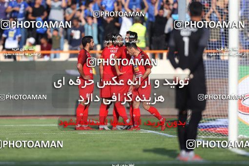 1454523, Tehran, Iran, Iran Football Pro League، Persian Gulf Cup، 2018-19 Season، First Leg، Week 4، Esteghlal ۰ v ۱ Persepolis on 2019/09/22 at Azadi Stadium