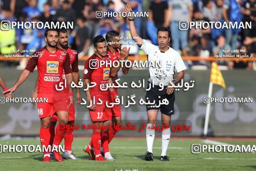 1454570, Tehran, Iran, Iran Football Pro League، Persian Gulf Cup، 2018-19 Season، First Leg، Week 4، Esteghlal ۰ v ۱ Persepolis on 2019/09/22 at Azadi Stadium