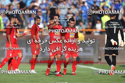 1454619, Tehran, Iran, Iran Football Pro League، Persian Gulf Cup، 2018-19 Season، First Leg، Week 4، Esteghlal ۰ v ۱ Persepolis on 2019/09/22 at Azadi Stadium