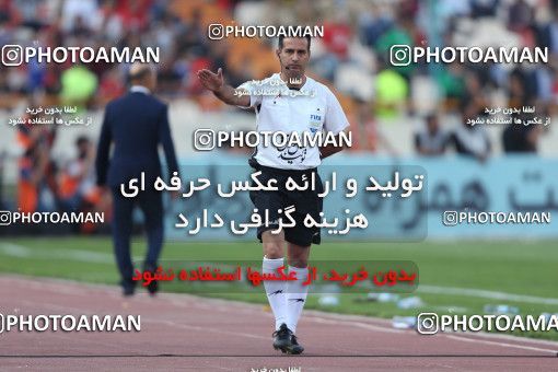 1454797, Tehran, Iran, Iran Football Pro League، Persian Gulf Cup، 2018-19 Season، First Leg، Week 4، Esteghlal ۰ v ۱ Persepolis on 2019/09/22 at Azadi Stadium