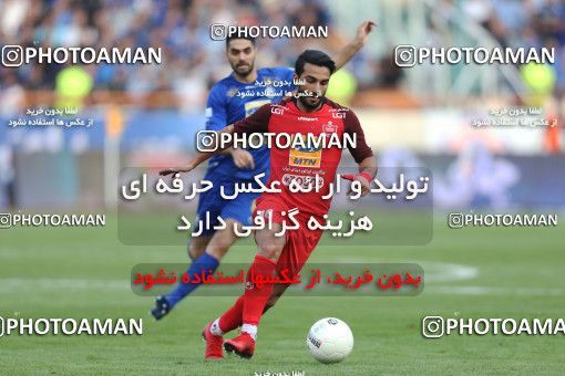 1454814, Tehran, Iran, Iran Football Pro League، Persian Gulf Cup، 2018-19 Season، First Leg، Week 4، Esteghlal ۰ v ۱ Persepolis on 2019/09/22 at Azadi Stadium