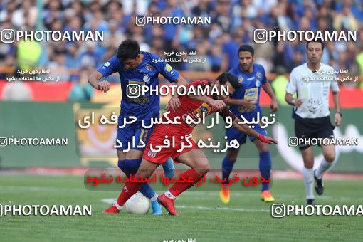 1454757, Tehran, Iran, Iran Football Pro League، Persian Gulf Cup، 2018-19 Season، First Leg، Week 4، Esteghlal ۰ v ۱ Persepolis on 2019/09/22 at Azadi Stadium