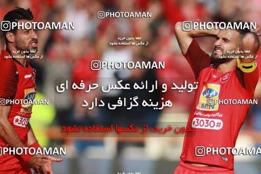 1447285, Tehran, Iran, Iran Football Pro League، Persian Gulf Cup، Week 4، First Leg، Esteghlal 0 v 1 Persepolis on 2019/09/22 at Azadi Stadium