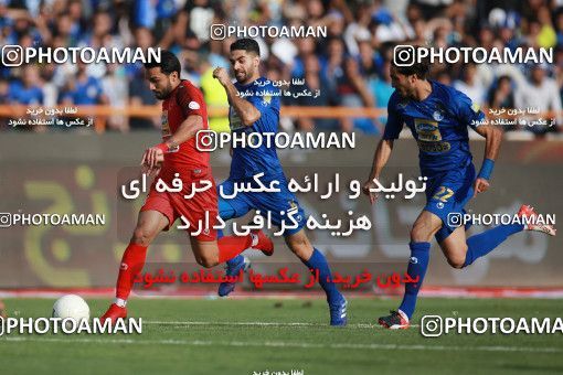 1447386, Tehran, Iran, Iran Football Pro League، Persian Gulf Cup، 2018-19 Season، First Leg، Week 4، Esteghlal ۰ v ۱ Persepolis on 2019/09/22 at Azadi Stadium