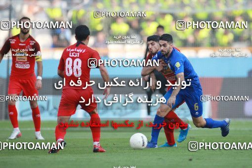 1447518, Tehran, Iran, Iran Football Pro League، Persian Gulf Cup، 2018-19 Season، First Leg، Week 4، Esteghlal ۰ v ۱ Persepolis on 2019/09/22 at Azadi Stadium