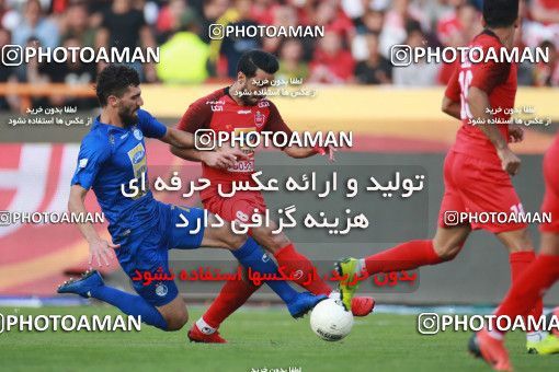 1447460, Tehran, Iran, Iran Football Pro League، Persian Gulf Cup، 2018-19 Season، First Leg، Week 4، Esteghlal ۰ v ۱ Persepolis on 2019/09/22 at Azadi Stadium