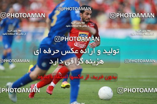 1447566, Tehran, Iran, Iran Football Pro League، Persian Gulf Cup، 2018-19 Season، First Leg، Week 4، Esteghlal ۰ v ۱ Persepolis on 2019/09/22 at Azadi Stadium