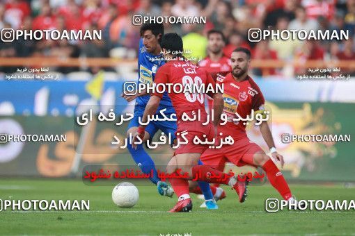 1447576, Tehran, Iran, Iran Football Pro League، Persian Gulf Cup، 2018-19 Season، First Leg، Week 4، Esteghlal ۰ v ۱ Persepolis on 2019/09/22 at Azadi Stadium