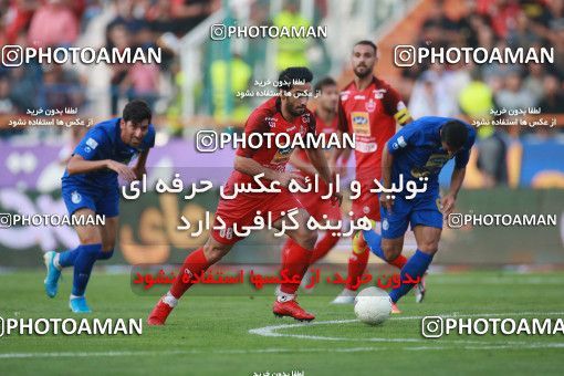 1447677, Tehran, Iran, Iran Football Pro League، Persian Gulf Cup، 2018-19 Season، First Leg، Week 4، Esteghlal ۰ v ۱ Persepolis on 2019/09/22 at Azadi Stadium