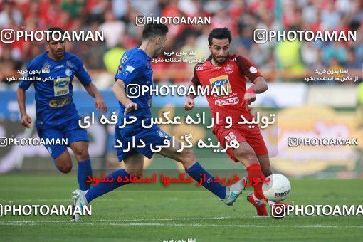 1447652, Tehran, Iran, Iran Football Pro League، Persian Gulf Cup، 2018-19 Season، First Leg، Week 4، Esteghlal ۰ v ۱ Persepolis on 2019/09/22 at Azadi Stadium