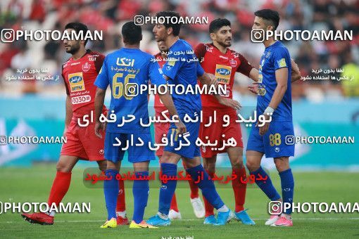 1447664, Tehran, Iran, Iran Football Pro League، Persian Gulf Cup، 2018-19 Season، First Leg، Week 4، Esteghlal ۰ v ۱ Persepolis on 2019/09/22 at Azadi Stadium