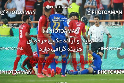 1447683, Tehran, Iran, Iran Football Pro League، Persian Gulf Cup، 2018-19 Season، First Leg، Week 4، Esteghlal ۰ v ۱ Persepolis on 2019/09/22 at Azadi Stadium