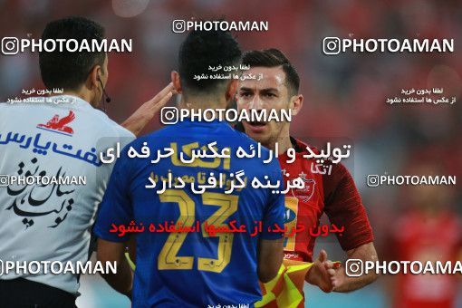 1447889, Tehran, Iran, Iran Football Pro League، Persian Gulf Cup، 2018-19 Season، First Leg، Week 4، Esteghlal ۰ v ۱ Persepolis on 2019/09/22 at Azadi Stadium