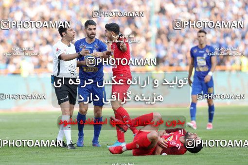 1451790, Tehran, Iran, Iran Football Pro League، Persian Gulf Cup، 2018-19 Season، First Leg، Week 4، Esteghlal ۰ v ۱ Persepolis on 2019/09/22 at Azadi Stadium