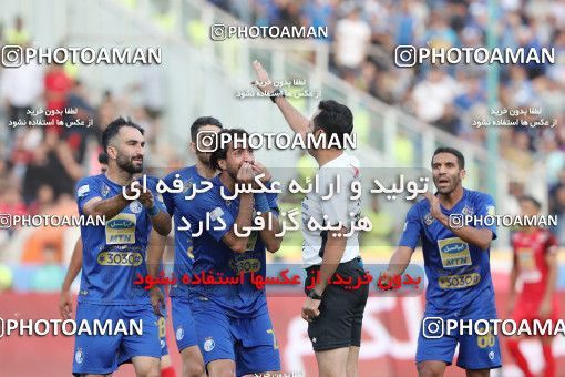 1451798, Tehran, Iran, Iran Football Pro League، Persian Gulf Cup، 2018-19 Season، First Leg، Week 4، Esteghlal ۰ v ۱ Persepolis on 2019/09/22 at Azadi Stadium