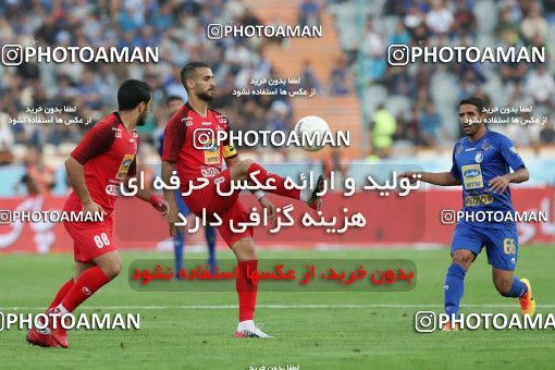 1451683, Tehran, Iran, Iran Football Pro League، Persian Gulf Cup، 2018-19 Season، First Leg، Week 4، Esteghlal ۰ v ۱ Persepolis on 2019/09/22 at Azadi Stadium