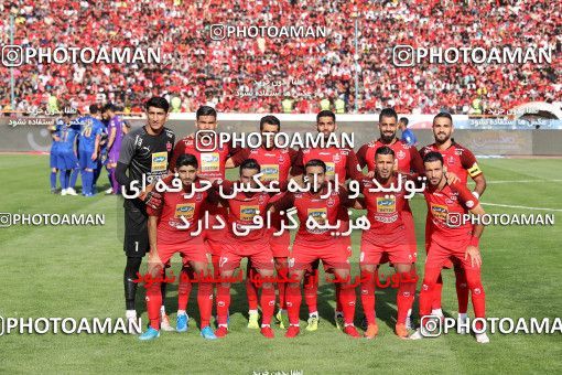 1451865, Tehran, Iran, Iran Football Pro League، Persian Gulf Cup، 2018-19 Season، First Leg، Week 4، Esteghlal ۰ v ۱ Persepolis on 2019/09/22 at Azadi Stadium