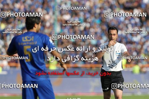 1451645, Tehran, Iran, Iran Football Pro League، Persian Gulf Cup، 2018-19 Season، First Leg، Week 4، Esteghlal ۰ v ۱ Persepolis on 2019/09/22 at Azadi Stadium