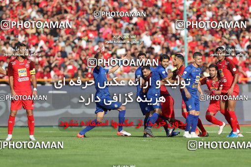 1451725, Tehran, Iran, Iran Football Pro League، Persian Gulf Cup، 2018-19 Season، First Leg، Week 4، Esteghlal ۰ v ۱ Persepolis on 2019/09/22 at Azadi Stadium