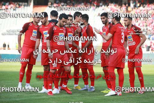 1471436, Tehran, Iran, Iran Football Pro League، Persian Gulf Cup، 2018-19 Season، First Leg، Week 5، Persepolis ۰ v 2 Sepahan on 2019/09/26 at Azadi Stadium