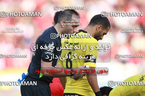 1471542, Tehran, Iran, Iran Football Pro League، Persian Gulf Cup، 2018-19 Season، First Leg، Week 5، Persepolis ۰ v 2 Sepahan on 2019/09/26 at Azadi Stadium