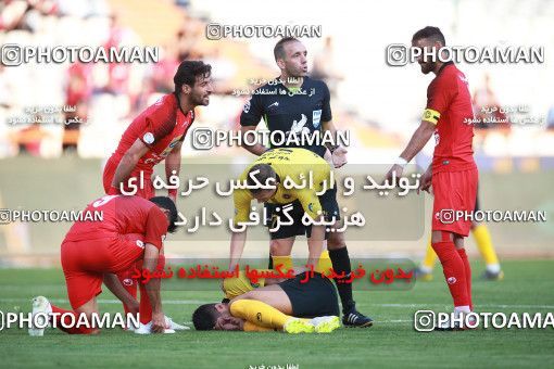 1471786, Tehran, Iran, Iran Football Pro League، Persian Gulf Cup، 2018-19 Season، First Leg، Week 5، Persepolis ۰ v 2 Sepahan on 2019/09/26 at Azadi Stadium