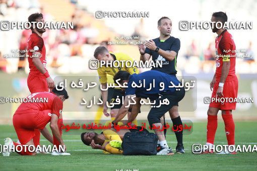 1471680, Tehran, Iran, Iran Football Pro League، Persian Gulf Cup، 2018-19 Season، First Leg، Week 5، Persepolis ۰ v 2 Sepahan on 2019/09/26 at Azadi Stadium