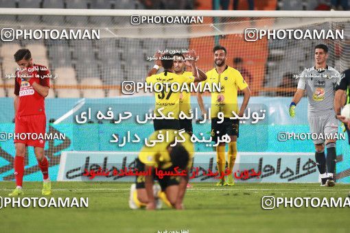 1472084, Tehran, Iran, Iran Football Pro League، Persian Gulf Cup، 2018-19 Season، First Leg، Week 5، Persepolis ۰ v 2 Sepahan on 2019/09/26 at Azadi Stadium