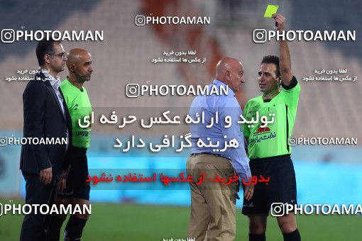 1466365, Tehran, Iran, Iran Football Pro League، Persian Gulf Cup، 2018-19 Season، First Leg، Week 6، Esteghlal 2 v ۱ Gol Gohar Sirjan on 2019/10/04 at Azadi Stadium