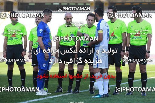 1469987, Tehran, Iran, Iran Football Pro League، Persian Gulf Cup، 2018-19 Season، First Leg، Week 6، Esteghlal 2 v ۱ Gol Gohar Sirjan on 2019/10/04 at Azadi Stadium