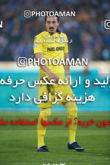 1478884, Tehran, , Iran Football Pro League، Persian Gulf Cup، 2018-19 Season، First Leg، Week 8، Esteghlal 2 v ۰ Pars Jonoubi Jam on 2019/10/25 at Azadi Stadium