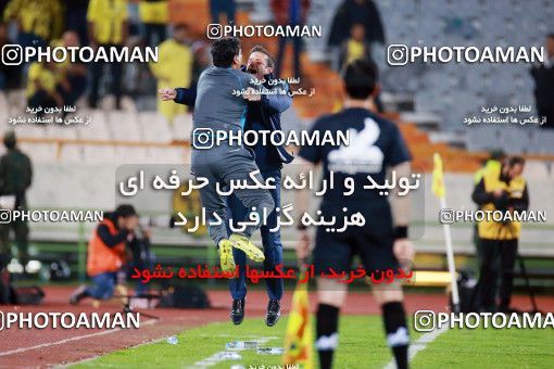 1479293, Tehran, , Iran Football Pro League، Persian Gulf Cup، 2018-19 Season، First Leg، Week 8، Esteghlal 2 v ۰ Pars Jonoubi Jam on 2019/10/25 at Azadi Stadium