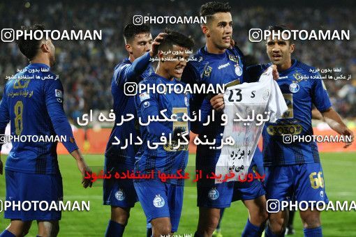 1535942, Tehran, , Iran Football Pro League، Persian Gulf Cup، 2018-19 Season، First Leg، Week 8، Esteghlal 2 v ۰ Pars Jonoubi Jam on 2019/10/25 at Azadi Stadium