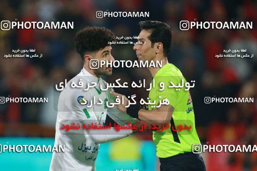 1480563, Tehran, Iran, Iran Football Pro League، Persian Gulf Cup، Week 9، First Leg، Persepolis 0 v 0 Mashin Sazi Tabriz on 2019/10/31 at Azadi Stadium