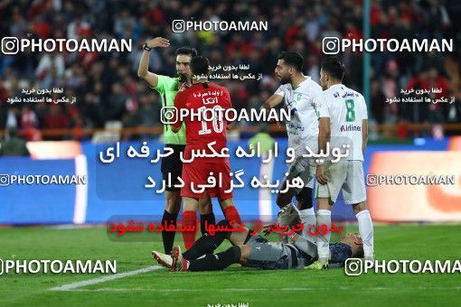 1699278, Tehran, Iran, Iran Football Pro League، Persian Gulf Cup، 2018-19 Season، First Leg، Week 9، Persepolis ۰ v ۰ Mashin Sazi Tabriz on 2019/10/31 at Azadi Stadium