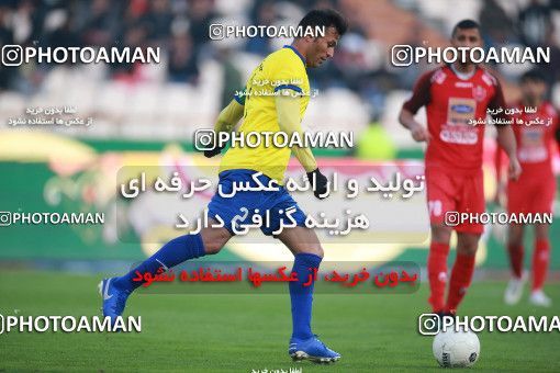 1481799, Tehran, , Iran Football Pro League، Persian Gulf Cup، 2018-19 Season، First Leg، Week 11، Persepolis ۰ v ۱ Naft M Soleyman on 2019/11/22 at Azadi Stadium