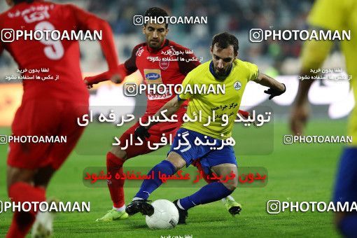 1700055, Tehran, , Iran Football Pro League، Persian Gulf Cup، 2018-19 Season، First Leg، Week 11، Persepolis ۰ v ۱ Naft M Soleyman on 2019/11/22 at Azadi Stadium