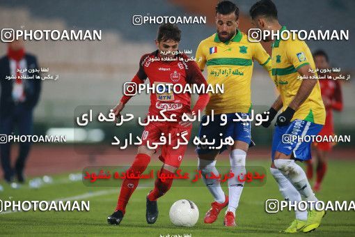 1486190, Tehran, , جام حذفی فوتبال ایران, Eighth final, Khorramshahr Cup, Persepolis 1 v 0 Sanat Naft Abadan on 2019/11/26 at Azadi Stadium