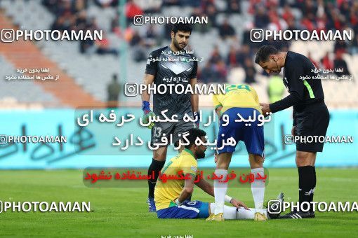 1820500, Tehran, , Iranian Hazfi Cup, 1.8 round, Khorramshahr Cup, Persepolis ۱ v ۰ Sanat Naft Abadan on 2019/11/26 at Azadi Stadium