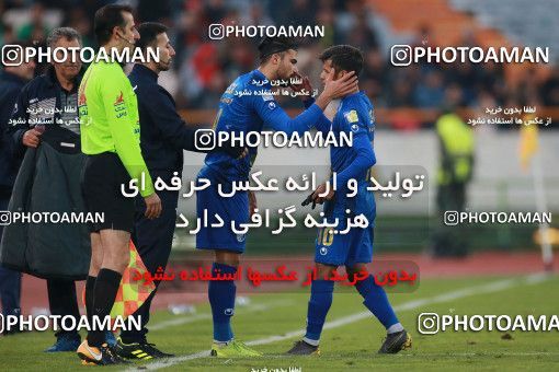 1490610, Tehran,Shahr Qods, Iran, Iran Football Pro League، Persian Gulf Cup، 2018-19 Season، First Leg، Week 13، Esteghlal ۱ v ۰ Padideh Mashhad on 2019/12/05 at Azadi Stadium