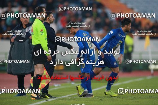 1490633, Tehran,Shahr Qods, Iran, Iran Football Pro League، Persian Gulf Cup، 2018-19 Season، First Leg، Week 13، Esteghlal ۱ v ۰ Padideh Mashhad on 2019/12/05 at Azadi Stadium