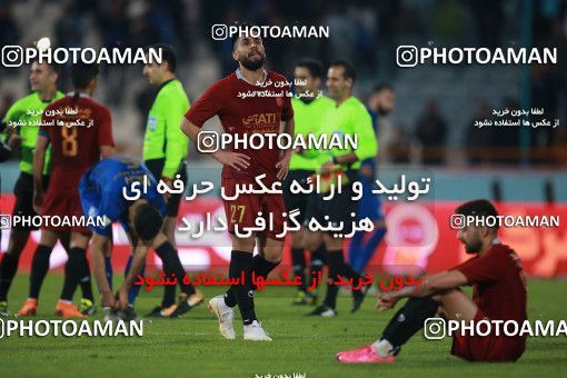 1490809, Tehran,Shahr Qods, Iran, Iran Football Pro League، Persian Gulf Cup، 2018-19 Season، First Leg، Week 13، Esteghlal ۱ v ۰ Padideh Mashhad on 2019/12/05 at Azadi Stadium