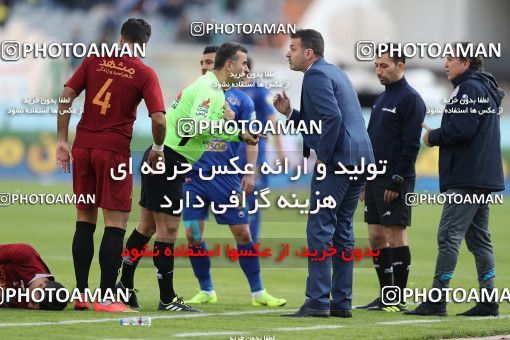 1492799, Tehran,Shahr Qods, Iran, Iran Football Pro League، Persian Gulf Cup، 2018-19 Season، First Leg، Week 13، Esteghlal ۱ v ۰ Padideh Mashhad on 2019/12/05 at Azadi Stadium